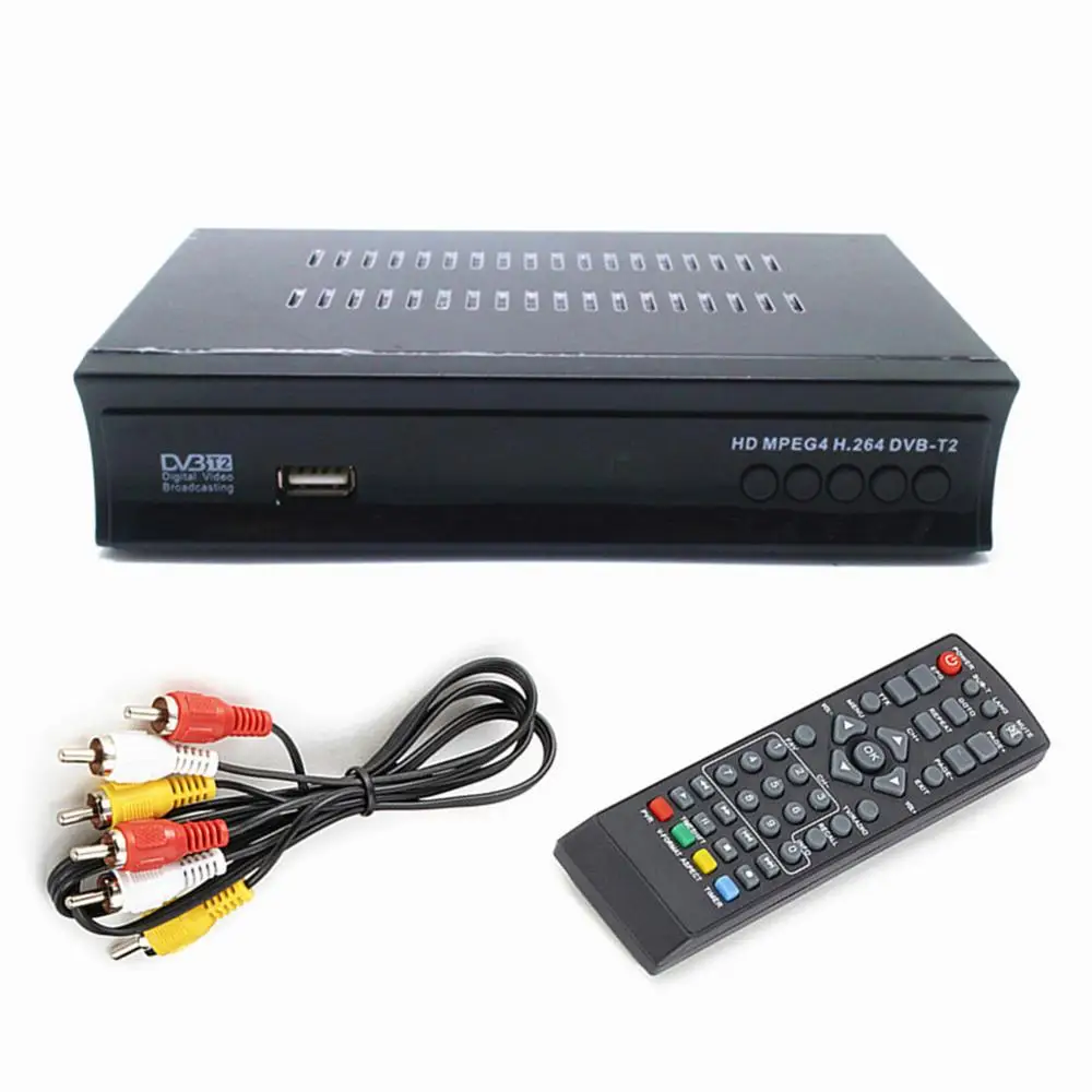 Portable DVB-T2 Satellite Receiver HD Digital TV Box Tuner Receptor Broadcasting
Portable DVB-T2 Satellite Receiver HD Digital TV Box Tuner Receptor Broadcasting