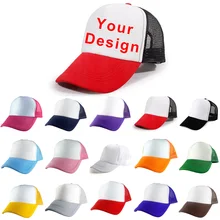 Boné de beisebol de poliéster da marca do logotipo da foto da menina de diy do chapéu de impressão personalizado(China)