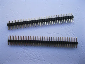 200 pcs Gold Plated 1.27mm Breakable Pin Header 1x40 40pin Male Single Row Strip
200 pcs Gold Plated 1.27mm Breakable Pin Header 1x40 40pin Male Single Row Strip