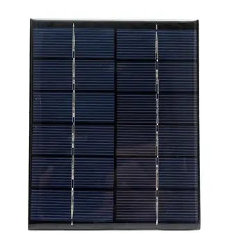 High quality DIY Universal Solar Panel Module 6V 2W 330mAh for Light Battery Batteries Cells Phones Charger Portable 110x136x3mm
High quality DIY Universal Solar Panel Module 6V 2W 330mAh for Light Battery Batteries Cells Phones Charger Portable 110x136x3mm
