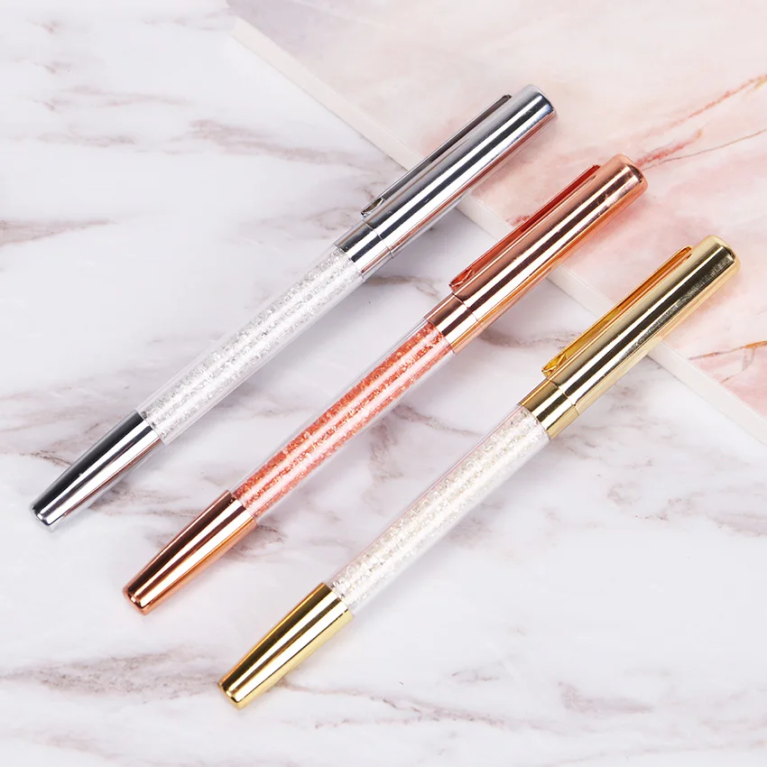 Creative Metal Crystal Diamond Ball Pen Stationery Refill 0.7mm Signature Ballpoint Pen for Office School Suppliers
Creative Metal Crystal Diamond Ball Pen Stationery Refill 0.7mm Signature Ballpoint Pen for Office School Suppliers