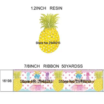 printed cartoon pineapple grosgrain ribbon and resin sets 7/8inch 50yard ribbon and 50pcs resin 1 sets REB230
printed cartoon pineapple grosgrain ribbon and resin sets 7/8inch 50yard ribbon and 50pcs resin 1 sets REB230