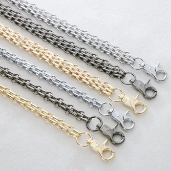 Long 120cm, 140cm Gold, Silver, Gun Black 17mm, 12mm Metal Chain Shoulder Bag Replacement Strap Handles for Handbag Accessories
Long 120cm, 140cm Gold, Silver, Gun Black 17mm, 12mm Metal Chain Shoulder Bag Replacement Strap Handles for Handbag Accessories