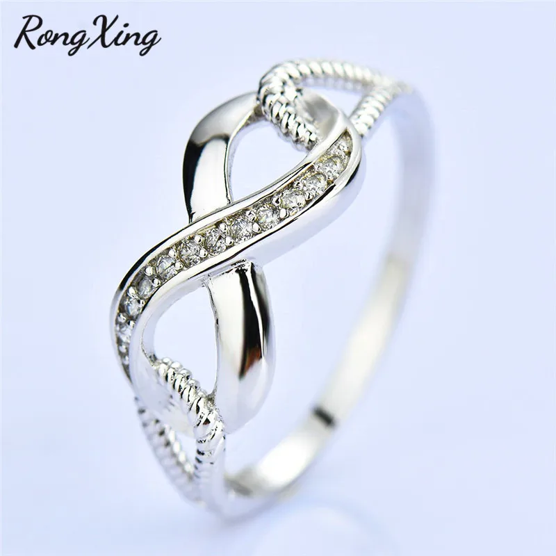 RongXing Geometric 8 Shaped Infinity Ring 925 Sterling Silver Rings for Women Men Retro Fashion Wedding Jewelry Engagement Ring
RongXing Geometric 8 Shaped Infinity Ring 925 Sterling Silver Rings for Women Men Retro Fashion Wedding Jewelry Engagement Ring