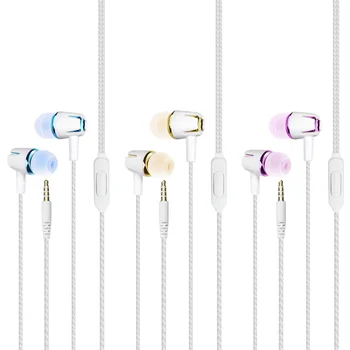 New 1pcs With microphone Straight-inserted In-ear Portable Line Control With Wheat Sports Wweat-proof Subwoofer Earphones
New 1pcs With microphone Straight-inserted In-ear Portable Line Control With Wheat Sports Wweat-proof Subwoofer Earphones