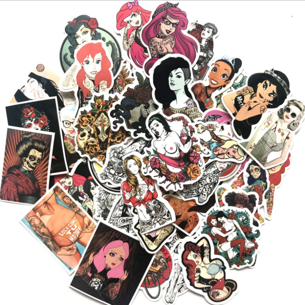 Aliauto 50pcs/pack Graffiti Car Sticker Fashion Sexy Retro Poster Tattoo Girl Art Decal Bar Bicycle Laptop Desk Helmet Room Cup
Aliauto 50pcs/pack Graffiti Car Sticker Fashion Sexy Retro Poster Tattoo Girl Art Decal Bar Bicycle Laptop Desk Helmet Room Cup