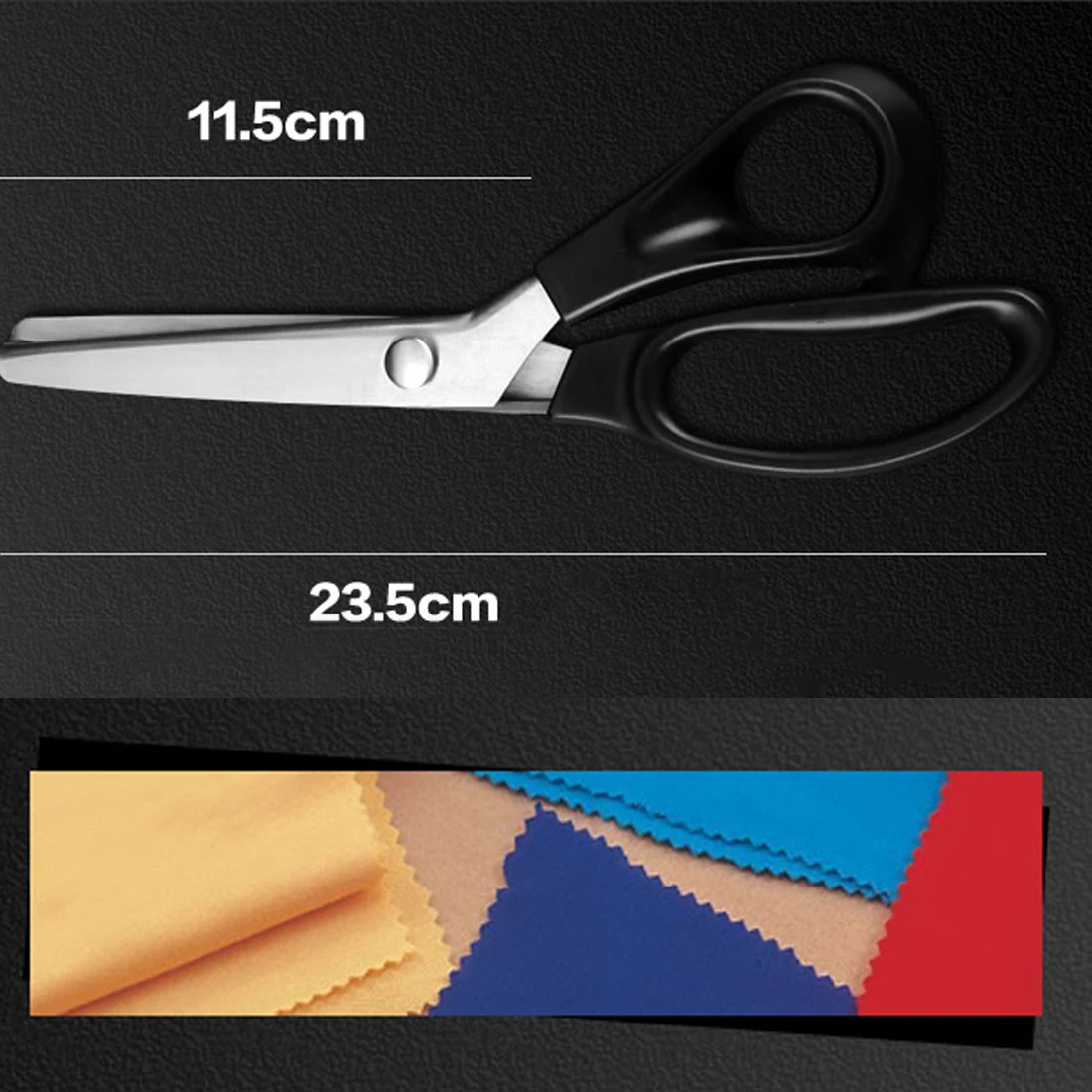 1PCS 23.5cm Sewing Cut Dressmaking Tailor Shear Pinking Scissor Leather Craft Fabric Upholstery Tool Textile
1PCS 23.5cm Sewing Cut Dressmaking Tailor Shear Pinking Scissor Leather Craft Fabric Upholstery Tool Textile