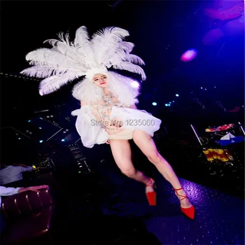 WYY Ballroom dance white color women skirt sexy stage show dresses party club bar catwalk models performance cloth dj headwears
WYY Ballroom dance white color women skirt sexy stage show dresses party club bar catwalk models performance cloth dj headwears