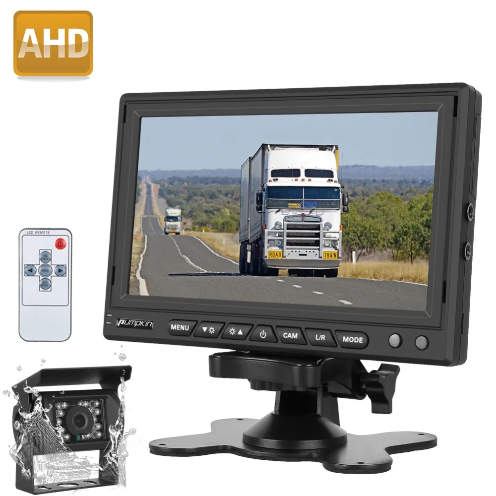 Pumpkin 7'' LCD TFT Car Monitor for Rearview Mirror Camera Auto Parking Backup Reverse Monitor Night Vision Car Reverse Monitor
Pumpkin 7'' LCD TFT Car Monitor for Rearview Mirror Camera Auto Parking Backup Reverse Monitor Night Vision Car Reverse Monitor