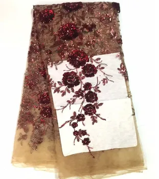 2016 Latest Net Lace Sequins Fabric For Wedding Sewing Accessories High Quality African French Lace Fabric 
2016 Latest Net Lace Sequins Fabric For Wedding Sewing Accessories High Quality African French Lace Fabric