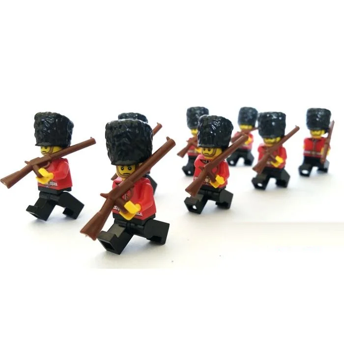 British royal guard soldier city gun weapons swat police military model kits Bricks Blocks original mini figures Toy
British royal guard soldier city gun weapons swat police military model kits Bricks Blocks original mini figures Toy