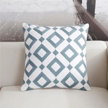 Hap-deer cushion 100%cottom embroider blue white color northern europe style sofa car home deco art seat
Hap-deer cushion 100%cottom embroider blue white color northern europe style sofa car home deco art seat