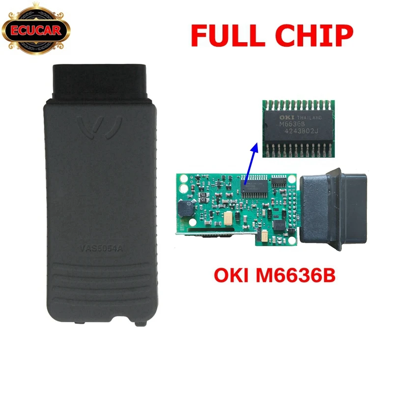 

VAS5054 Original Oki chip VAS 5054A Full Chip Support UDS VAS5054A ODIS v5.13 5054 Diagnostic Tool Scanner OBD2 Diagnostic Tool