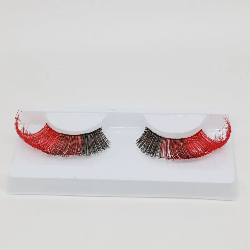 YOKPN New Exaggerated False Eyelash 100% Handmade Colorful Eye Tail Elongated Fake Lashes Latin Dance Makeup Eye lashes 1 Pairs
YOKPN New Exaggerated False Eyelash 100% Handmade Colorful Eye Tail Elongated Fake Lashes Latin Dance Makeup Eye lashes 1 Pairs