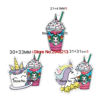 Printed Cartoon unicorn and Drink cup planar resin crafts for DIY Crafts flatback resin decoration 50pcs 1.2inch RET1464S
Printed Cartoon unicorn and Drink cup planar resin crafts for DIY Crafts flatback resin decoration 50pcs 1.2inch RET1464S
