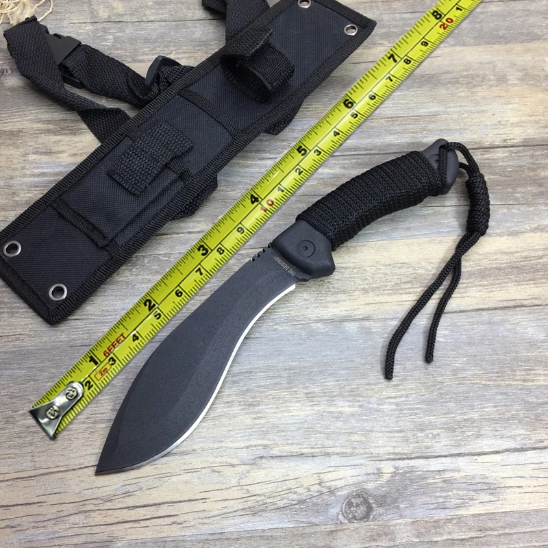 New Full Tang Outdoor Hunting Fixed Blade Knife,Tactical Jungle Knife 5Cr15Mov Blade ,EDC Survival Camping Knives Tools,
New Full Tang Outdoor Hunting Fixed Blade Knife,Tactical Jungle Knife 5Cr15Mov Blade ,EDC Survival Camping Knives Tools,