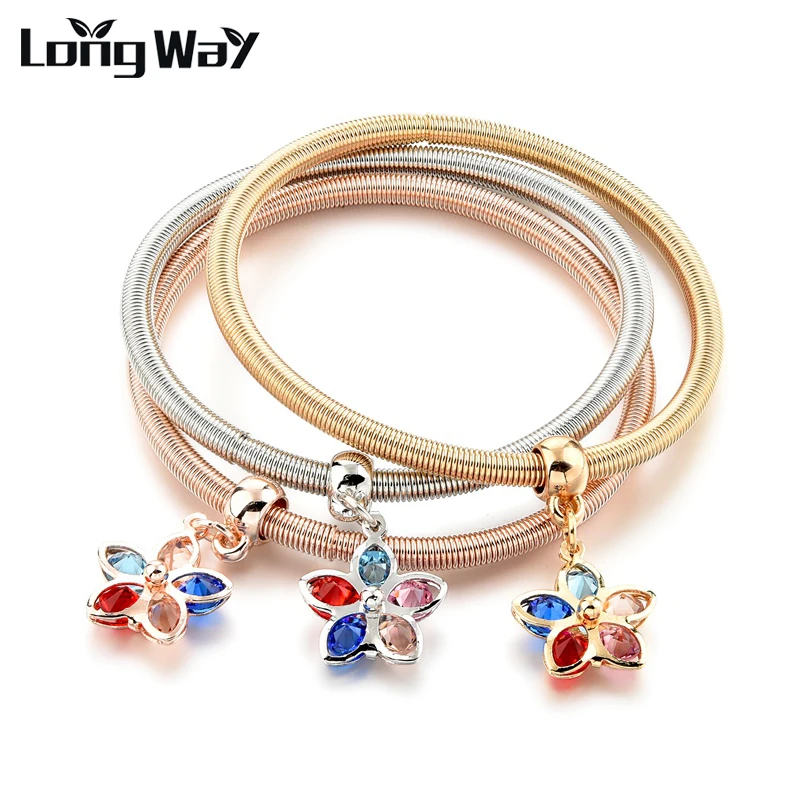 longway 2017 Vintage bracelets & bangles for women gift 3 colors charm bracelets Crystal jewelry femme pulseira feminina
longway 2017 Vintage bracelets & bangles for women gift 3 colors charm bracelets Crystal jewelry femme pulseira feminina