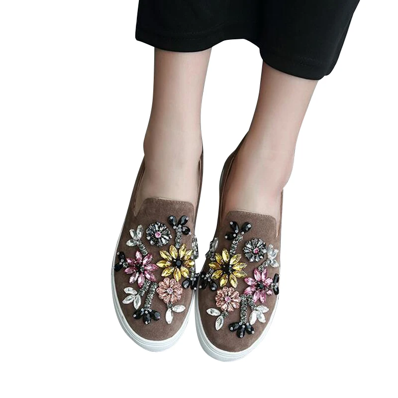 Women Appliques Loafers Shoes Slip On Flats Comfortable Casual Platform Shoes Woman Spring Flock Ballet Flats XWD4676
Women Appliques Loafers Shoes Slip On Flats Comfortable Casual Platform Shoes Woman Spring Flock Ballet Flats XWD4676