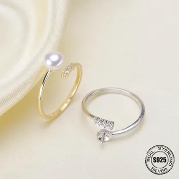 FIRST SHOW 925 silver fashion simple ring Natural pearl paragraphs female ring hand act the role of women
FIRST SHOW 925 silver fashion simple ring Natural pearl paragraphs female ring hand act the role of women