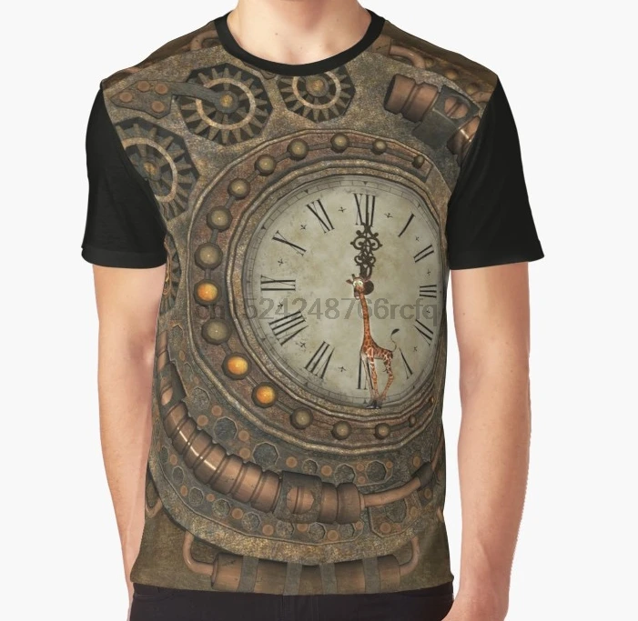 All Over Print 3D Women T Shirt Men Funny tshirt Steampunk awesome clock Graphic T-Shirt
All Over Print 3D Women T Shirt Men Funny tshirt Steampunk awesome clock Graphic T-Shirt