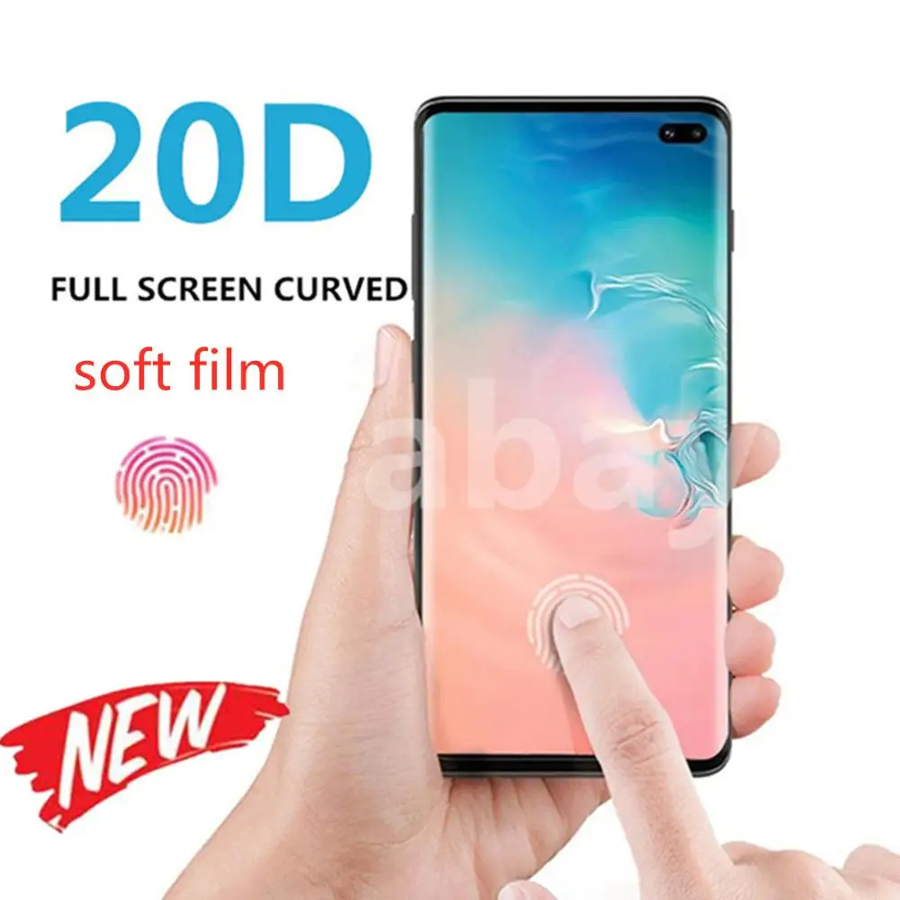 2Pcs/lot Full Cover Screen Protector Film For Samsung Galaxy S10 S9 S8 S7edge Plus Note 10 8 9 Soft Protective Film No Glass
2Pcs/lot Full Cover Screen Protector Film For Samsung Galaxy S10 S9 S8 S7edge Plus Note 10 8 9 Soft Protective Film No Glass