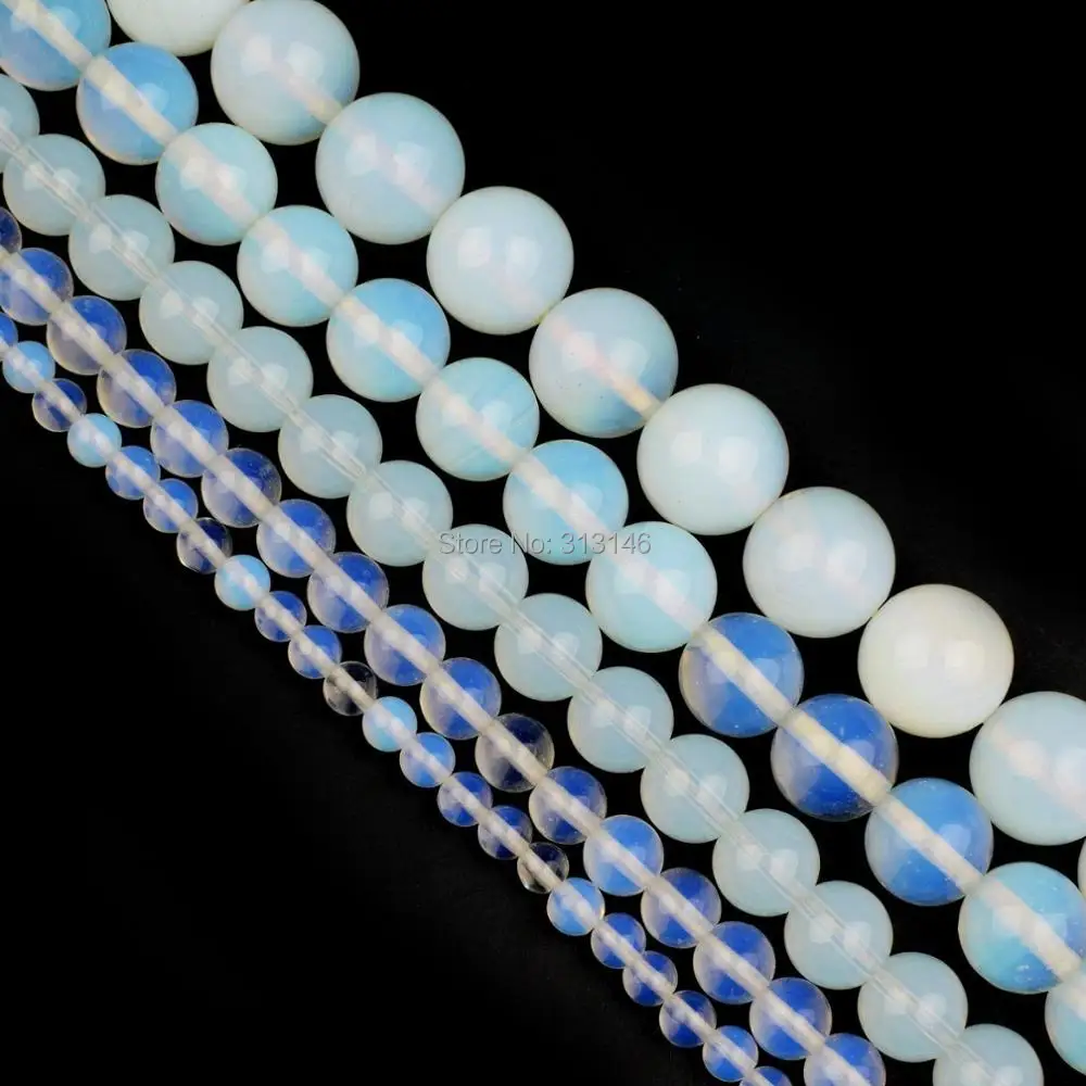 Wholesale Natural Stone White Opalite Strand Beads 4 6 8 10 12MM Pick Size For Necklace Bracelet DIY Jewelry Making Accessories
Wholesale Natural Stone White Opalite Strand Beads 4 6 8 10 12MM Pick Size For Necklace Bracelet DIY Jewelry Making Accessories