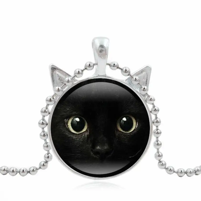 Cute Mechanical Cat Art Picture Pendant Statement Chain Necklace Glass animal fashion Necklaces for men #814
Cute Mechanical Cat Art Picture Pendant Statement Chain Necklace Glass animal fashion Necklaces for men #814