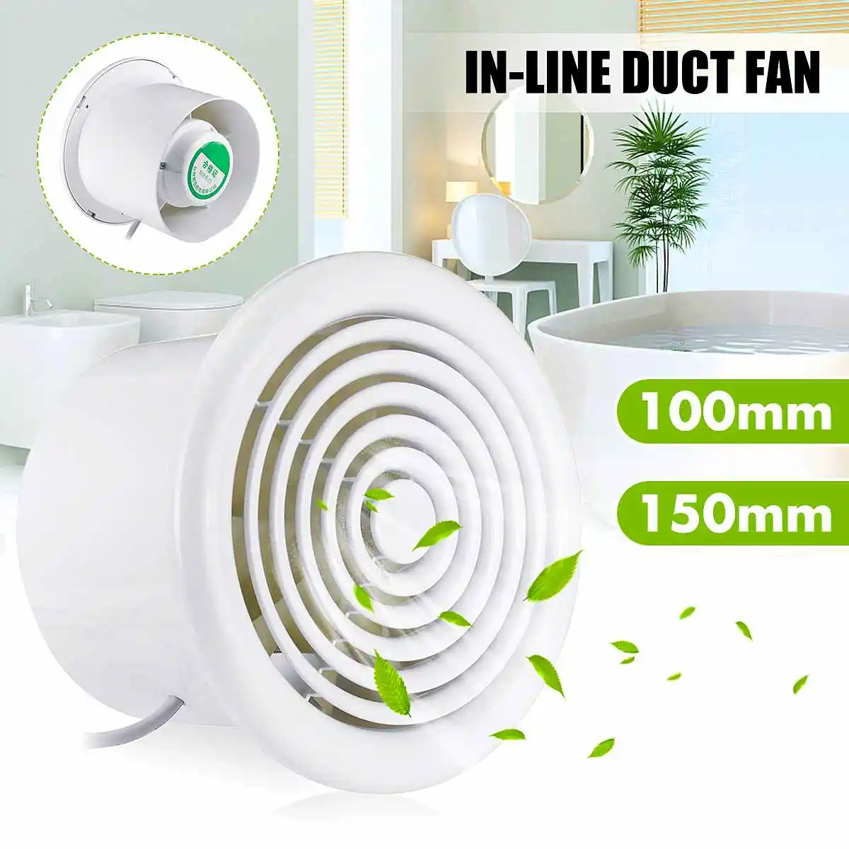 12W/18W Ventilator de techo Household Bathroom Kitchen Bedroom Toilet Low Noise 220V Hotel Wall Silent Ventilation Extractor Fan
12W/18W Ventilator de techo Household Bathroom Kitchen Bedroom Toilet Low Noise 220V Hotel Wall Silent Ventilation Extractor Fan