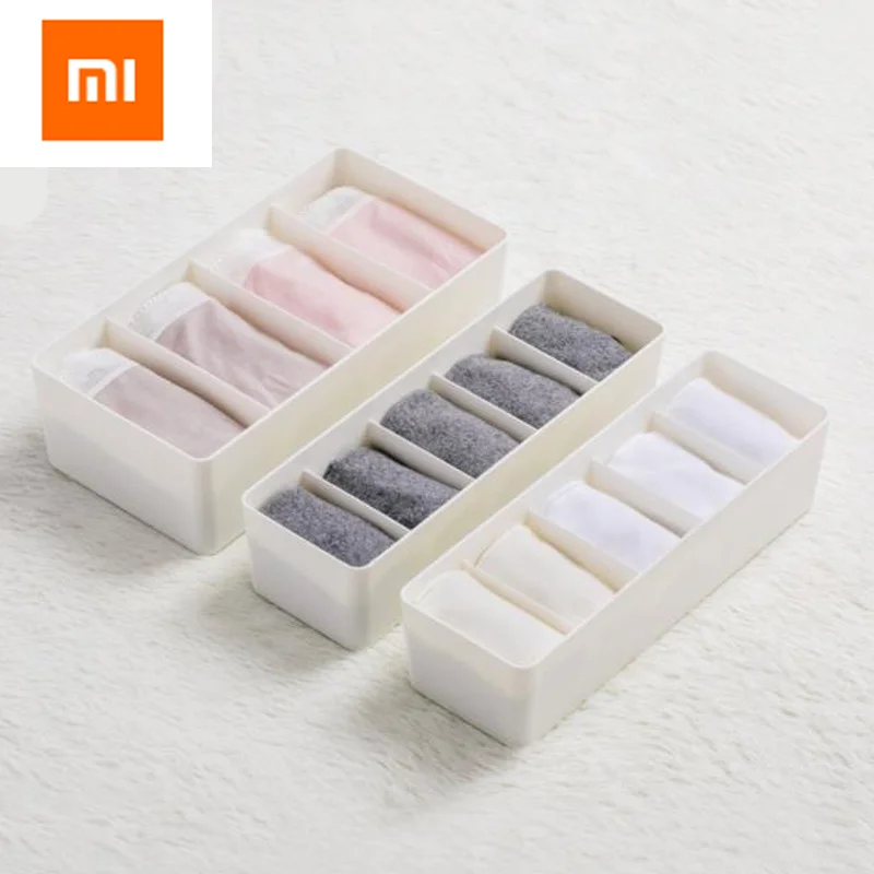 Original Xiaomi Compartment Storage Box Socks Underwear Storage Box Office Supplies Cosmetics Box
Original Xiaomi Compartment Storage Box Socks Underwear Storage Box Office Supplies Cosmetics Box