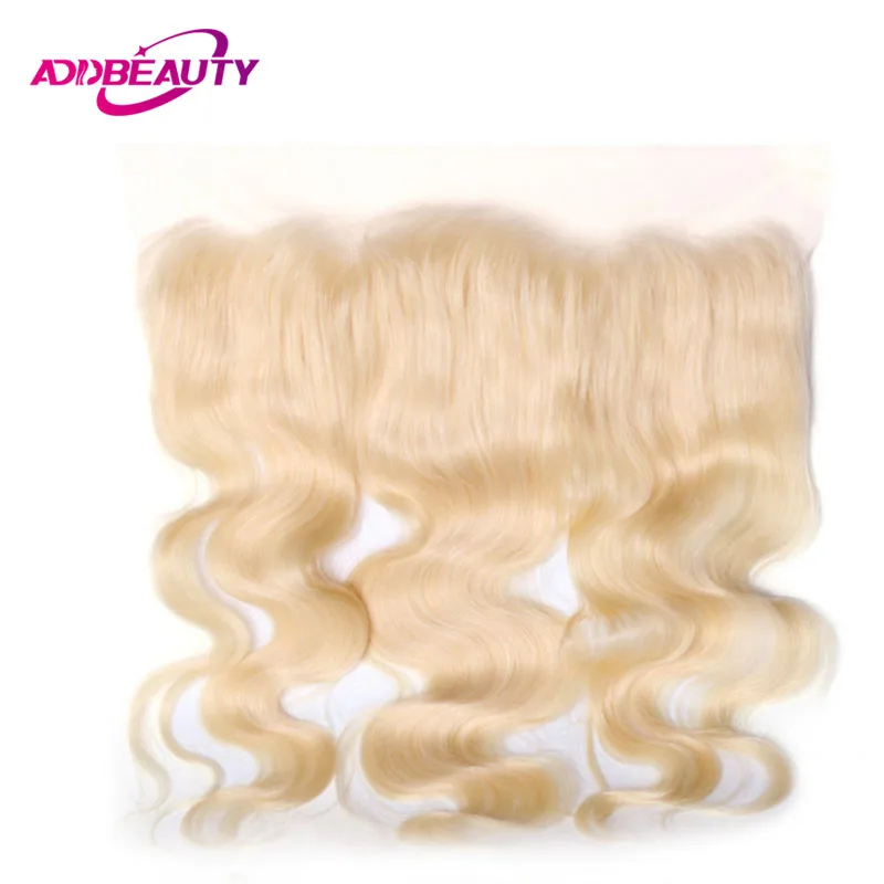 613 Blonde Swiss Lace Frontal Closure Body Wave Virgin / Remy Brazilian Human Hair Light Brown 13x4 130% Pre Plucked Free Part
613 Blonde Swiss Lace Frontal Closure Body Wave Virgin / Remy Brazilian Human Hair Light Brown 13x4 130% Pre Plucked Free Part