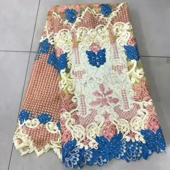 African Lace Fabric Embroidered Nigerian For Wedding High Quality 2019 French Tulle Lace Fabric With Stones For Dress dp65-2690
African Lace Fabric Embroidered Nigerian For Wedding High Quality 2019 French Tulle Lace Fabric With Stones For Dress dp65-2690