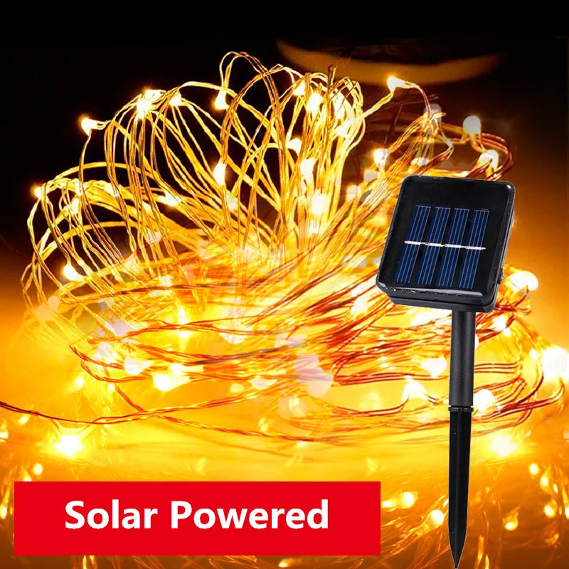 Solar Powered Starry String Lights Outdoor Waterproof Flashing Fairy Light Christmas Garden Party Wedding Holiday Decoration
Solar Powered Starry String Lights Outdoor Waterproof Flashing Fairy Light Christmas Garden Party Wedding Holiday Decoration