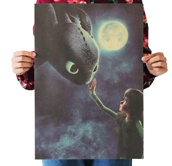 How to Train Your Dragon Vintage Kraft Paper Movie Poster Map Home School Office Decor Art Retro Posters and Prints
How to Train Your Dragon Vintage Kraft Paper Movie Poster Map Home School Office Decor Art Retro Posters and Prints
