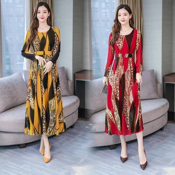 Floral Print Midi Dress Vestido De Festa Large Size Women's Dresses Ukraine Robes Femme Long Sleeve Dress For Women Vestidos
Floral Print Midi Dress Vestido De Festa Large Size Women's Dresses Ukraine Robes Femme Long Sleeve Dress For Women Vestidos