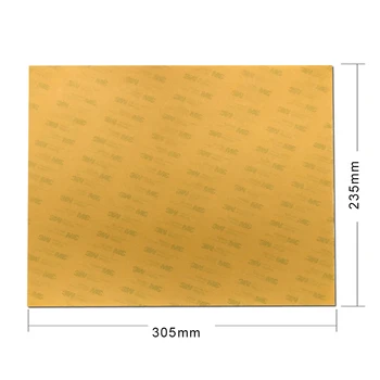 ENERGETIC Polyetherimide PEI Sheet 3D Printing Build Surface with 3M Adhesive for Creality 3D CR-10 Mini DIY Printer 235x305mm
ENERGETIC Polyetherimide PEI Sheet 3D Printing Build Surface with 3M Adhesive for Creality 3D CR-10 Mini DIY Printer 235x305mm