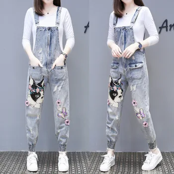 Denim Overalls Spring 2020 Sequin beading Jeans Jumpsuits Ladies Loose Casual Denim Romper Pants Plus Size 3XL
Denim Overalls Spring 2020 Sequin beading Jeans Jumpsuits Ladies Loose Casual Denim Romper Pants Plus Size 3XL