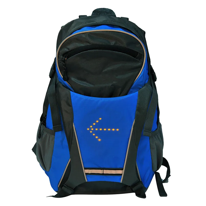 Outdoor Bags Safety Cycling LED Wireless Remote Control Turn Signal Warning Lamp Backpack Bag Backpack Bag Dark blue #2H05
Outdoor Bags Safety Cycling LED Wireless Remote Control Turn Signal Warning Lamp Backpack Bag Backpack Bag Dark blue #2H05