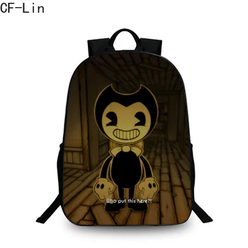 2019 Hot Bendy and The Ink Machine Backpack for Teens Back To School Bags Student Bookbag Daily Backpack Mochila Notebook H205
2019 Hot Bendy and The Ink Machine Backpack for Teens Back To School Bags Student Bookbag Daily Backpack Mochila Notebook H205