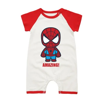 Newborn Baby Clothing Set Infant Boys Girls Short Sleeve Jumpsuits Super Hero Cartoon Cotton Summer Romper Outfits
Newborn Baby Clothing Set Infant Boys Girls Short Sleeve Jumpsuits Super Hero Cartoon Cotton Summer Romper Outfits