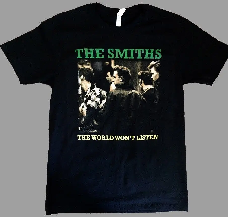 The Smiths : Morrissey / The World Won't Listen XL 2018 New Arrival Men'S Fashion top tee Ment Shirt Summer Style
The Smiths : Morrissey / The World Won't Listen XL 2018 New Arrival Men'S Fashion top tee Ment Shirt Summer Style