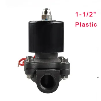 Electric Solenoid Valve Water Air Normally close 2 Way 1-1/2" 2W400-40 Engineering Plastic Body Electromagnetic DC12V 24V 220V
Electric Solenoid Valve Water Air Normally close 2 Way 1-1/2" 2W400-40 Engineering Plastic Body Electromagnetic DC12V 24V 220V