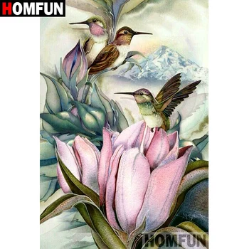 HOMFUN Diamond Painting Cross Stitch "Bird flower" 5D DIY Diamond Embroidery Full Square/round Rhinestone Of Picture A08834
HOMFUN Diamond Painting Cross Stitch "Bird flower" 5D DIY Diamond Embroidery Full Square/round Rhinestone Of Picture A08834