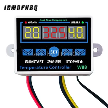 W1411 220V/12V 10A LED Digital Temperature Controller Thermostat Control Switch Sensor For Greenhouses Aquatic Animal Husbandry
W1411 220V/12V 10A LED Digital Temperature Controller Thermostat Control Switch Sensor For Greenhouses Aquatic Animal Husbandry