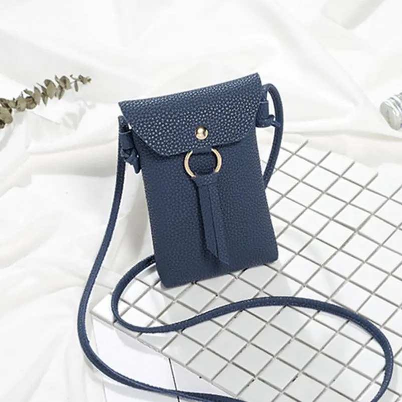 Fashion PU woman Leather Cell Phone Bag Wallet luxury Purse Neck Strap Shoulder bag Simple portable Casual Lovely Bags
Fashion PU woman Leather Cell Phone Bag Wallet luxury Purse Neck Strap Shoulder bag Simple portable Casual Lovely Bags