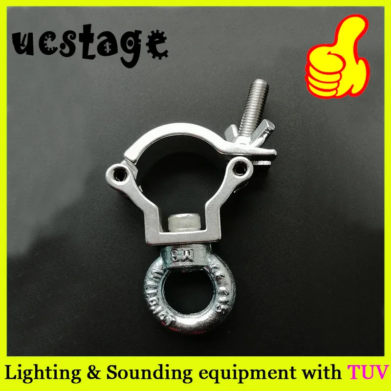 JR Eye Clamp For 32-35mm Truss With Eye Bold And Max 75KG Loading Stage Lighting Accessories
JR Eye Clamp For 32-35mm Truss With Eye Bold And Max 75KG Loading Stage Lighting Accessories