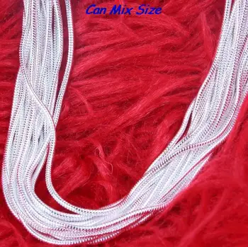 Free Shipping 18" inch 16" 20", 22" Silver plated Jewelry Link Snake Necklace Chains With Lobster Clasps For Pendant DIY
Free Shipping 18" inch 16" 20", 22" Silver plated Jewelry Link Snake Necklace Chains With Lobster Clasps For Pendant DIY