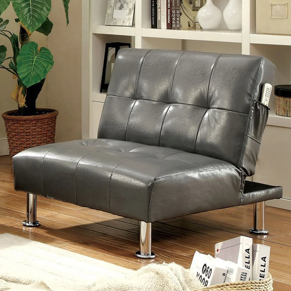 Bulle Contemporary Chair, Gray