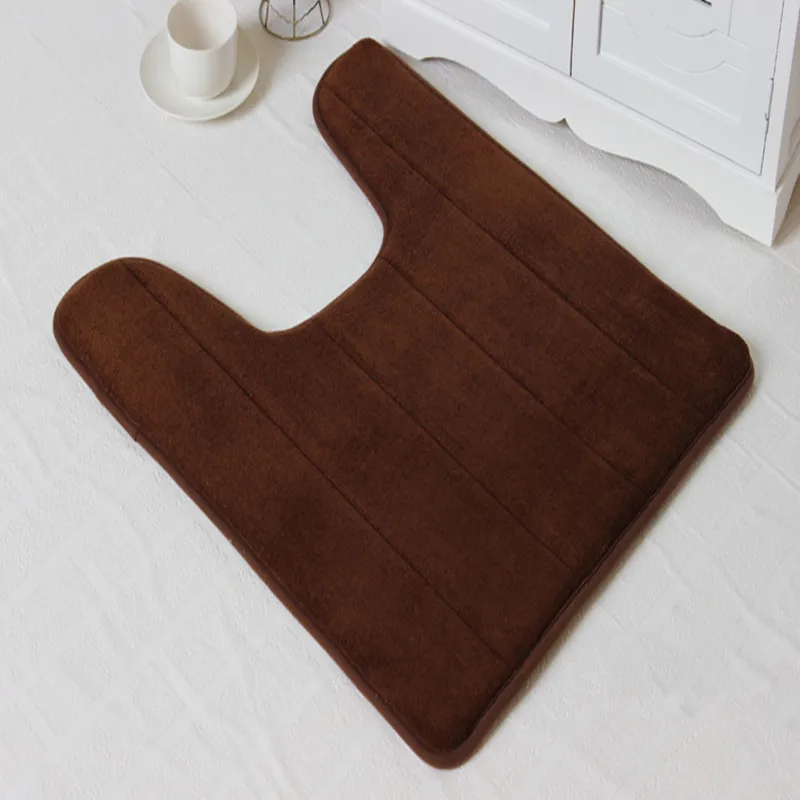 Memory Foam U Shape Toilet Rug Water Absorption Bathroom Carpet Soft Foot Pad Home Decor Flannel Bath Mat Non-Slip Pedestal Rugs
Memory Foam U Shape Toilet Rug Water Absorption Bathroom Carpet Soft Foot Pad Home Decor Flannel Bath Mat Non-Slip Pedestal Rugs