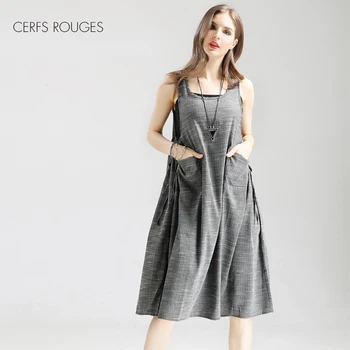 2018 hot Summer plus size Loose O-Neck women's dress for Pregnant women female Women's clothing Sleeveless breathable 
2018 hot Summer plus size Loose O-Neck women's dress for Pregnant women female Women's clothing Sleeveless breathable
