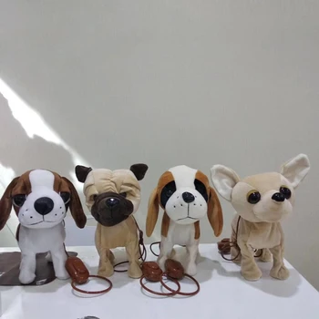 Cute Electronic Real Life Plush Dogs Sing And Walking SharPei Stuffed Animal Soft Doll Electic Dog Pet Funny Toys For Children
Cute Electronic Real Life Plush Dogs Sing And Walking SharPei Stuffed Animal Soft Doll Electic Dog Pet Funny Toys For Children